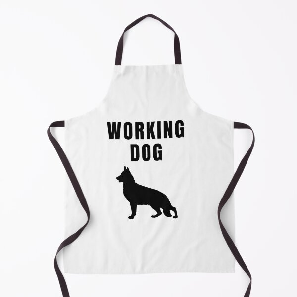 Item preview, German Shepherd Working Dog Black Text Silhouette designed and sold by GSDDESIGNMERCH.