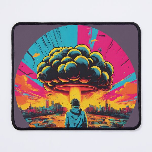 Item preview, Oppenheimer with nuclear mushroom cloud designed and sold by defpoint.