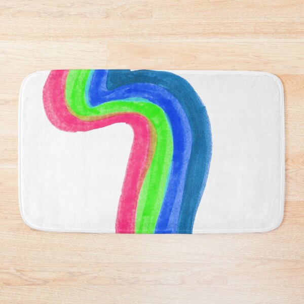 Item preview, Alcohol Ink Marker Squiggle Lines - Navy, Blue, Neon Green and Fluoro Red designed and sold by Daydreamer Alley.