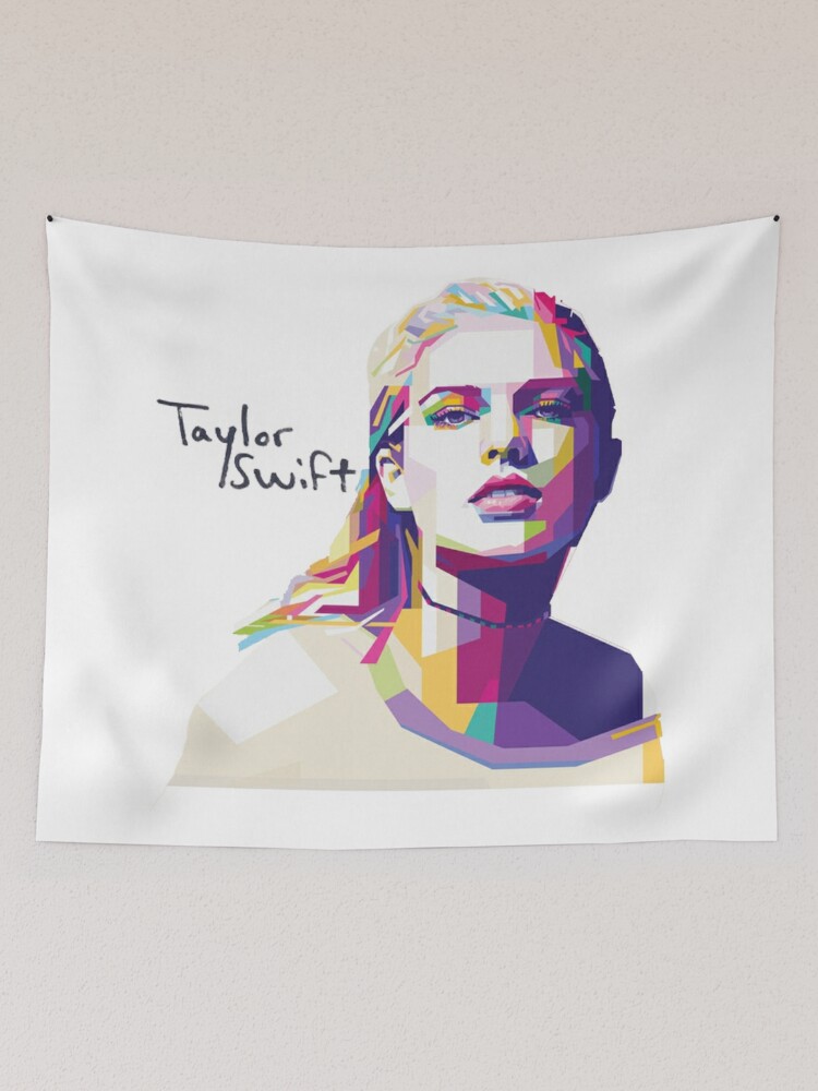 Discover Eras Tour Taylor Vintage Tapestry