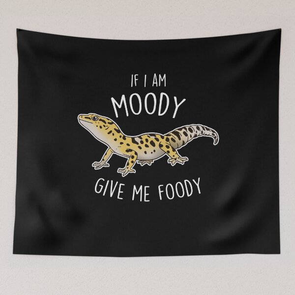 Item preview, Leopard Gecko Lizard Moody Foody designed and sold by Clara Hollins.