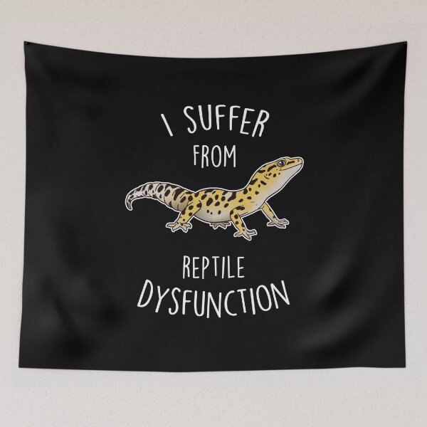 Item preview, Leopard Gecko Lizard Reptile Dysfunction designed and sold by Clara Hollins.