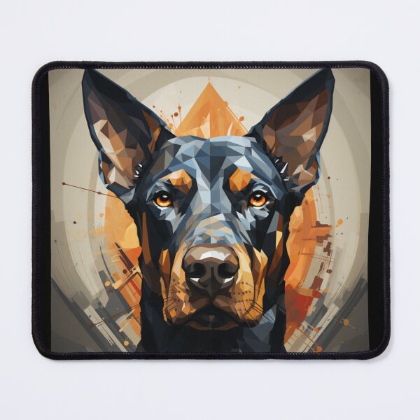Item preview, Graceful Guardian: Natural-Eared Doberman designed and sold by Jennykies.
