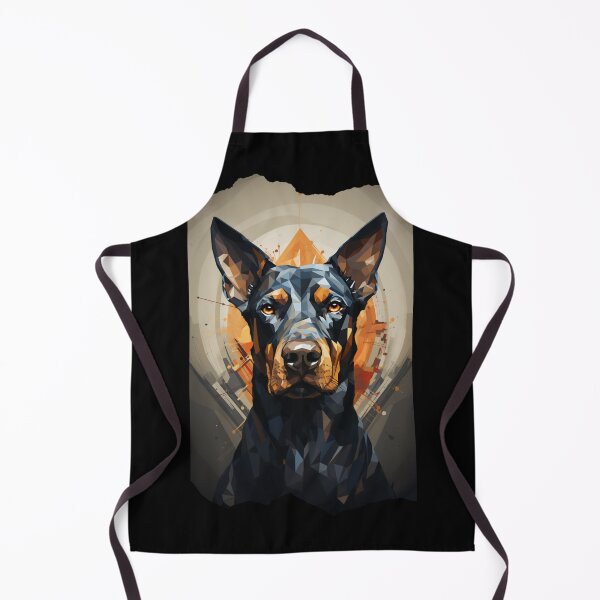 Item preview, Graceful Guardian: Natural-Eared Doberman designed and sold by Jennykies.