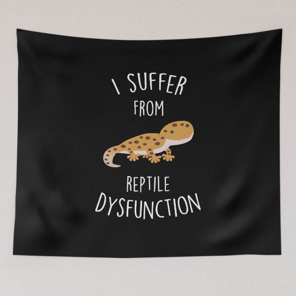 Item preview, Leopard Gecko Lizard Reptile Dysfunction designed and sold by Clara Hollins.