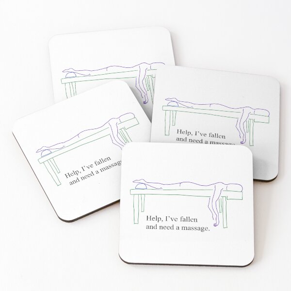 Item preview, Help, I've fallen and need a massage. designed and sold by MoonboundManate.