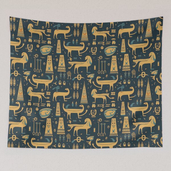 Item preview, Ancient Egyptian Pattern 14 designed and sold by DigitalPatternx.