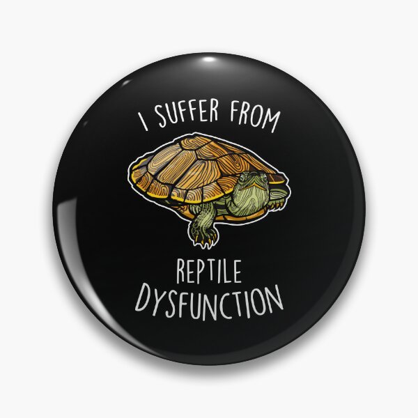 Item preview, Red-eared Slider Turtle Reptile Dysfunction designed and sold by Clara Hollins.