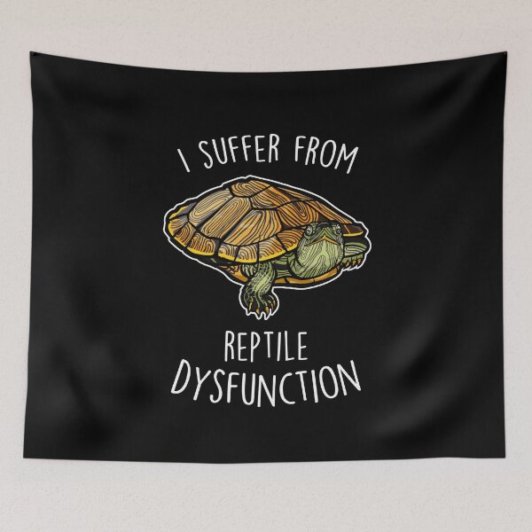Item preview, Red-eared Slider Turtle Reptile Dysfunction designed and sold by Clara Hollins.