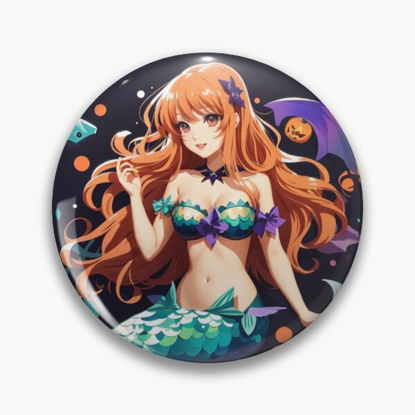 Item preview, Halloween Mermaid Design designed and sold by SirenasWorld.