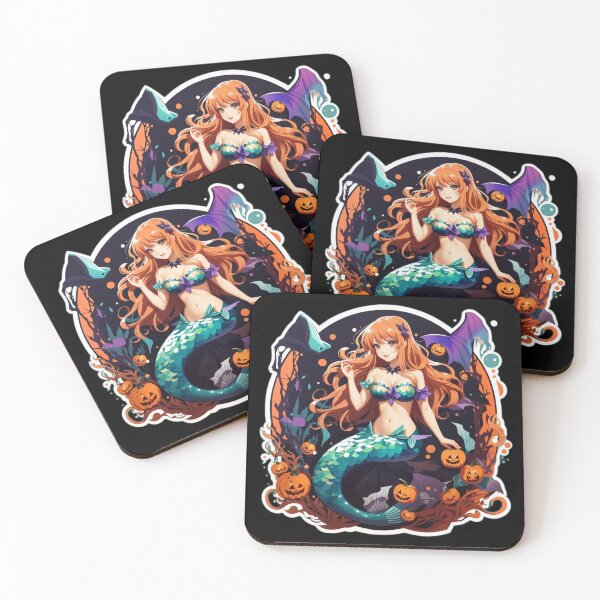 Item preview, Halloween Mermaid Design designed and sold by SirenasWorld.