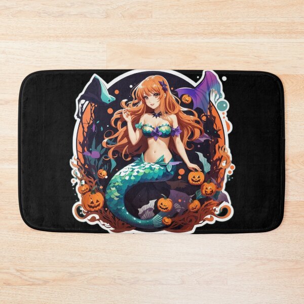 Item preview, Halloween Mermaid Design designed and sold by SirenasWorld.