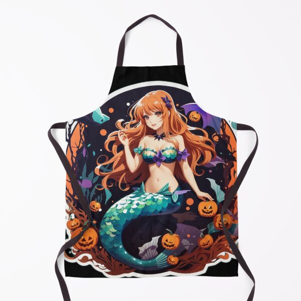 Item preview, Halloween Mermaid Design designed and sold by SirenasWorld.
