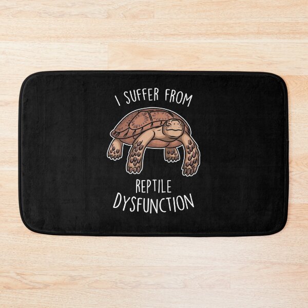 Item preview, Sulcata Tortoise Reptile Dysfunction designed and sold by Clara Hollins.