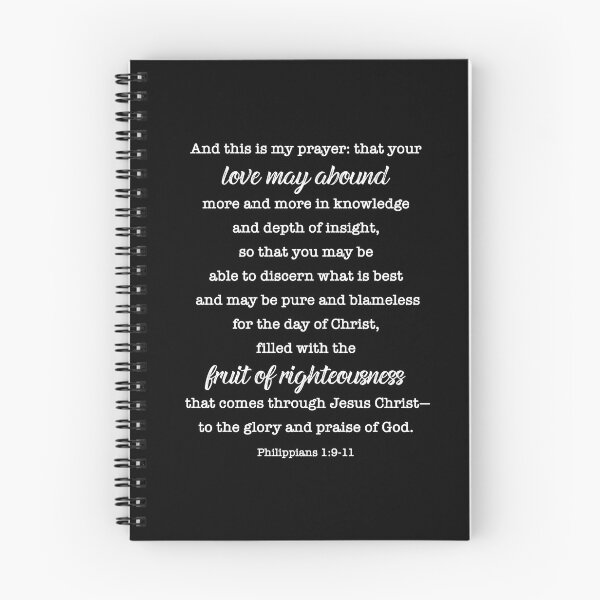 Item preview, Philippians 1:9-11 designed and sold by corbrand.