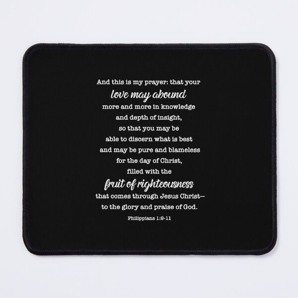 Item preview, Philippians 1:9-11 designed and sold by corbrand.