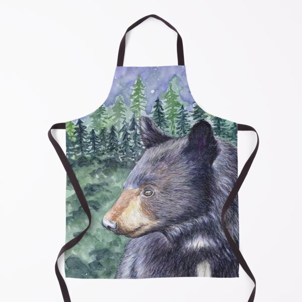 Item preview, Black Bear designed and sold by Rhiannon Wolfe Art .