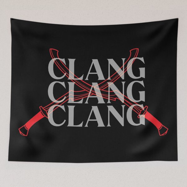 Item preview, Clang Clang Clang designed and sold by kjanedesigns.