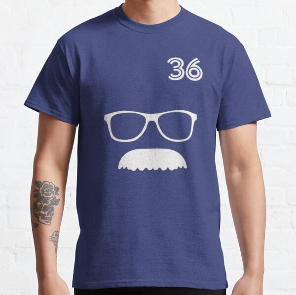 Davis Schneider Blue Jays Baseball Mustache T-Shirt