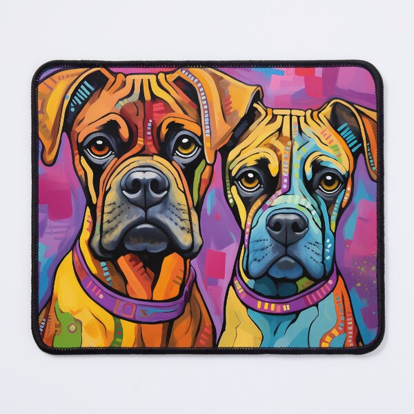 Item preview, Boxer Dogs Pop Art designed and sold by Kristylynn757.