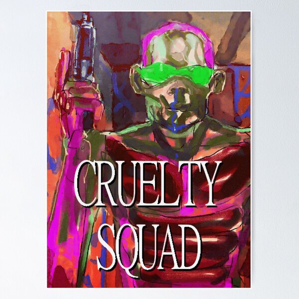 Item preview, Cruelty Squad designed and sold by dasist.