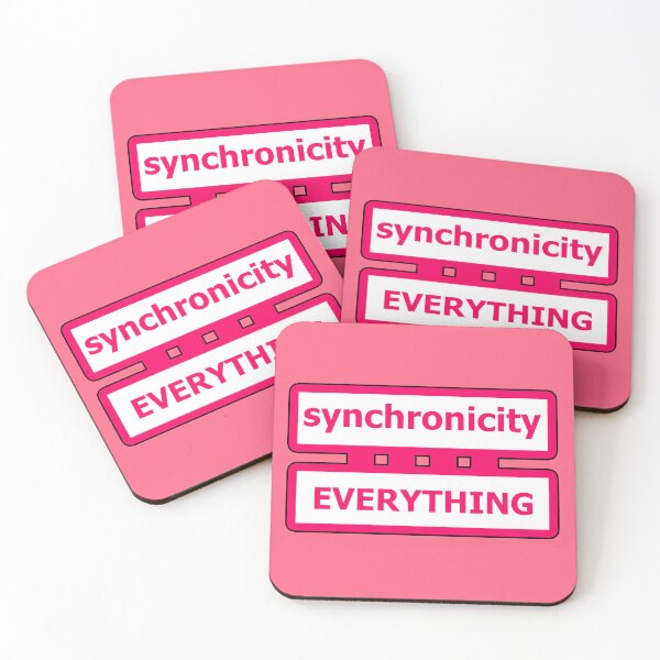 Item preview, Everything is Connected Synchronicity Jungian Psychology - Pink 2 of 4 designed and sold by Beachy.