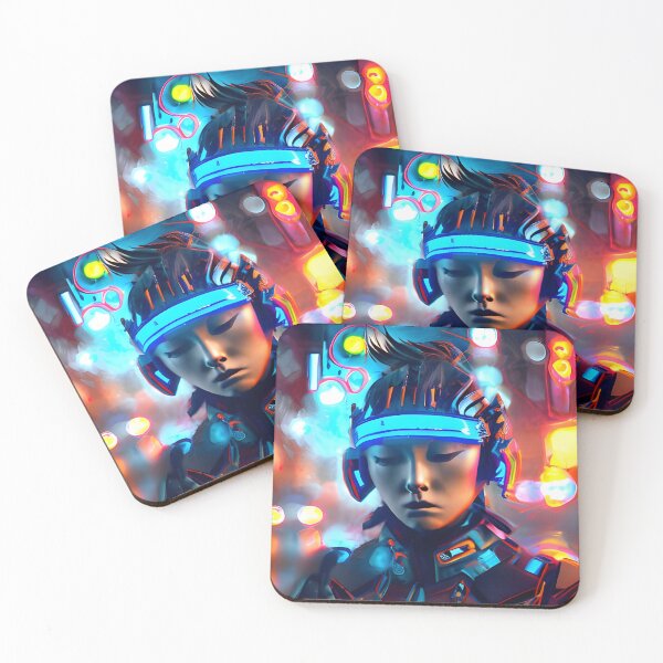 Item preview, Cyberpunk Hotties (29) - Beautiful Sci fi Women designed and sold by TheThirdEye.