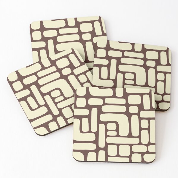 Item preview, Cream on Brown Abstract designed and sold by Declan Bloodworth.