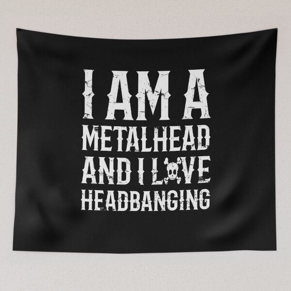 Item preview, Metalhead headbanging designed and sold by playloud.