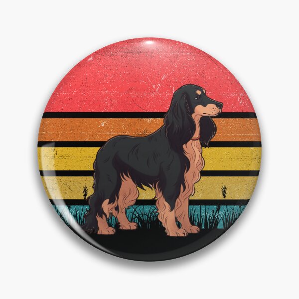 Item preview, Gordon Setter Vintage Retro Sunset designed and sold by rafaeltto.