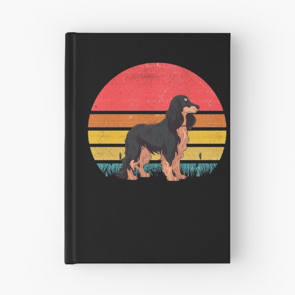 Artikelvorschau, Gordon Setter Vintage Retro Sunset entworfen und verkauft von rafaeltto.