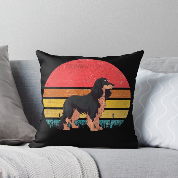 Artikelvorschau, Gordon Setter Vintage Retro Sunset entworfen und verkauft von rafaeltto.