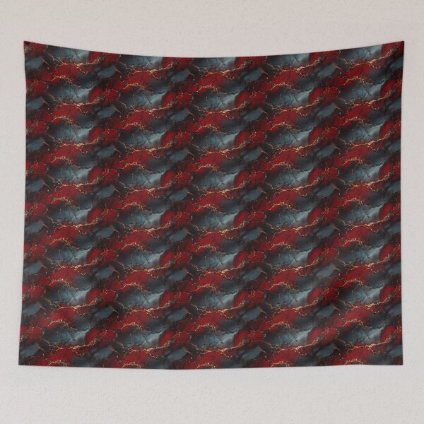 Item preview, Red And Blue Marble designed and sold by Lumistica.
