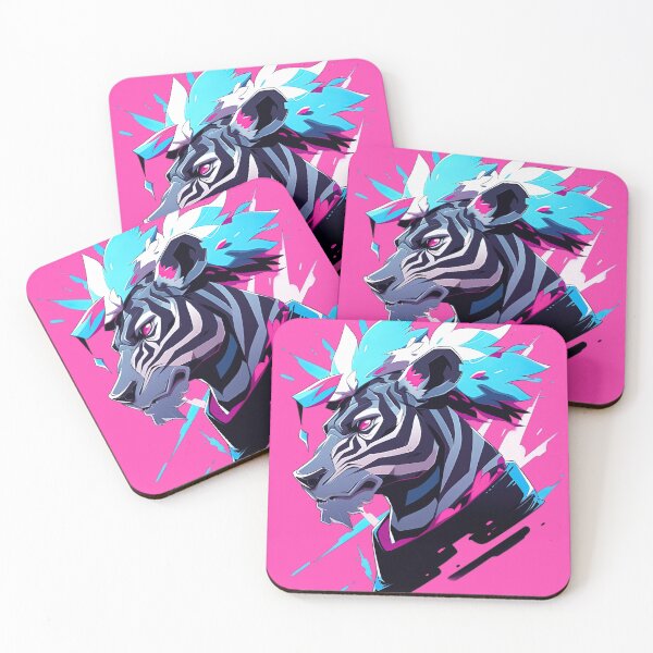 Item preview, Badass Zebra Character designed and sold by sμ (smew).