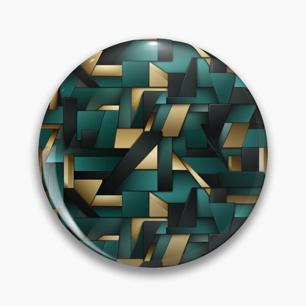Item preview, Green And Black Unique Pattern designed and sold by Lumistica.