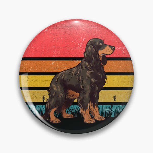 Artikelvorschau, Gordon Setter Vintage Retro Sunset entworfen und verkauft von rafaeltto.