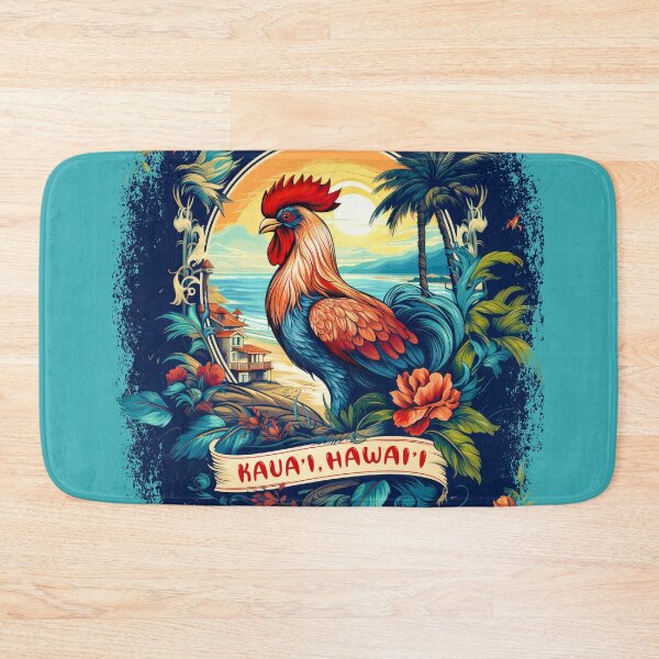 Item preview, Kauai Rooster Paradise - Beach Vibes designed and sold by Nange and Gabe.