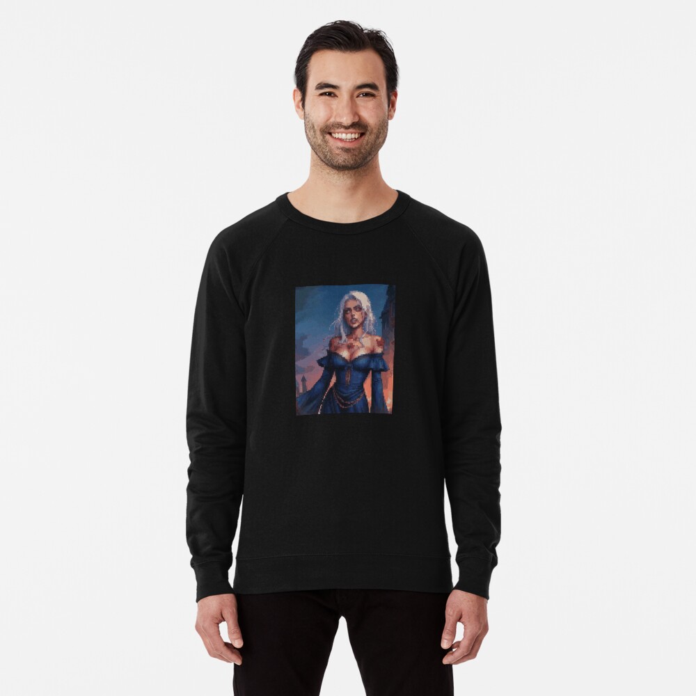Item preview, Lightweight Sweatshirt designed and sold by 8bitglam.