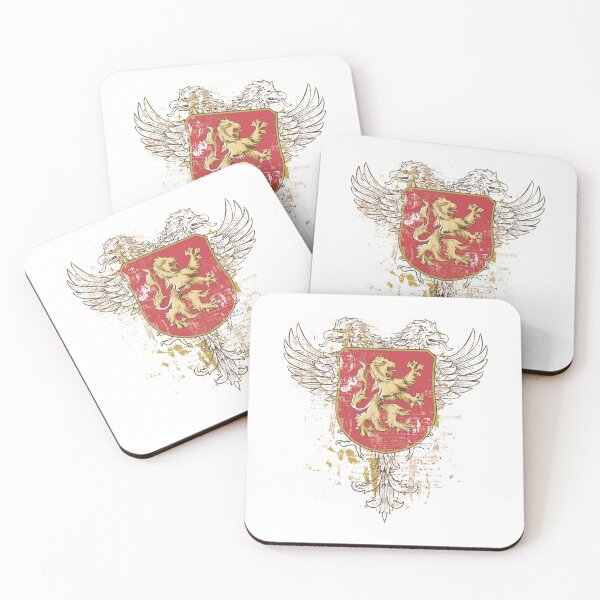 Item preview, Coat of Arms Shield - Griffin Seal - Crown Lion and the Mark designed and sold by BALONROSU.