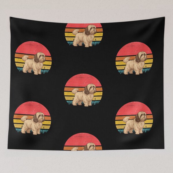 Item preview, Havanese Vintage Retro Sunset designed and sold by rafaeltto.