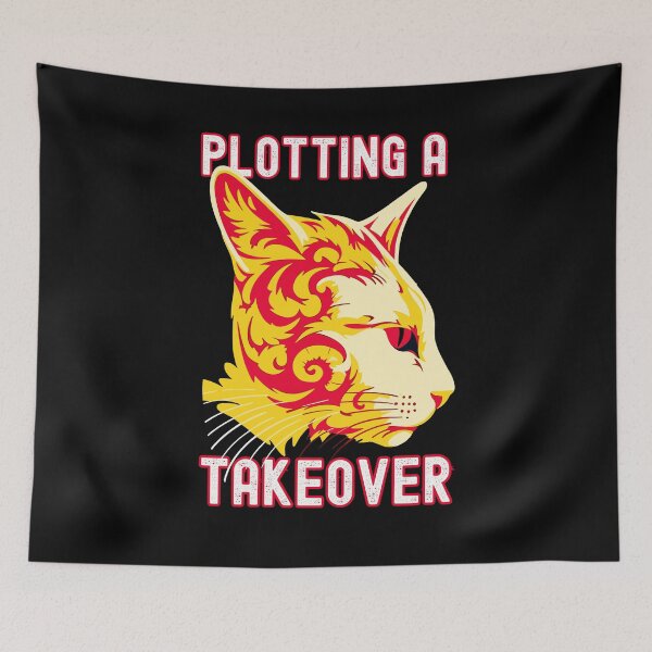 Item preview, Plotting a Takeover designed and sold by TheTrendsDesk.
