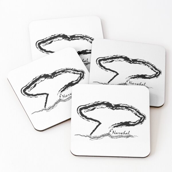 Item preview, Narwhal Tail - Label designed and sold by ScottishPine.