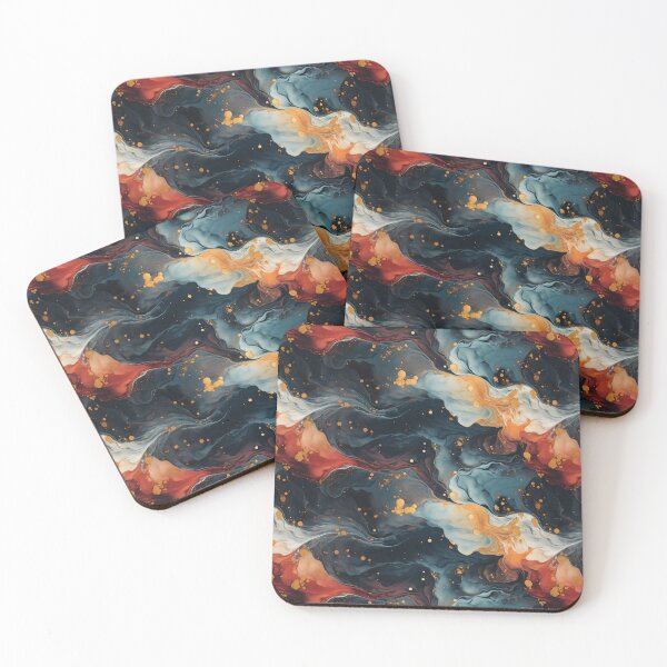 Item preview, Teal And Gold Marble designed and sold by Lumistica.
