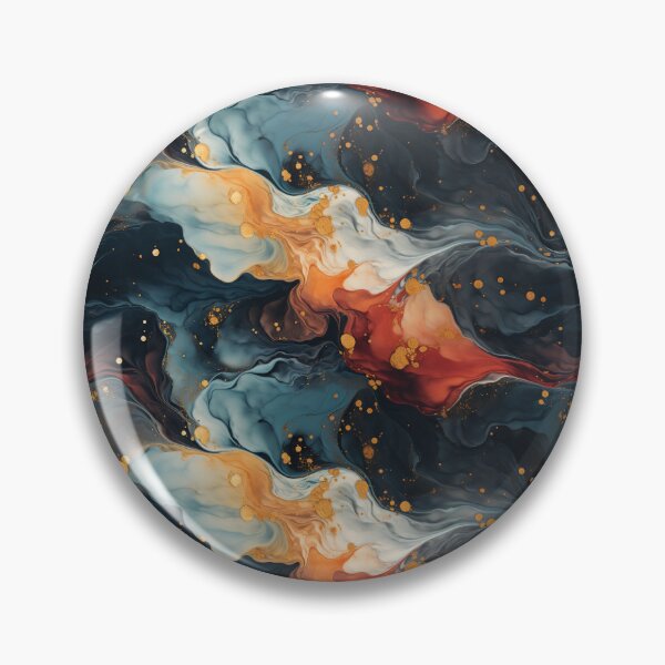 Item preview, Teal And Gold Marble designed and sold by Lumistica.