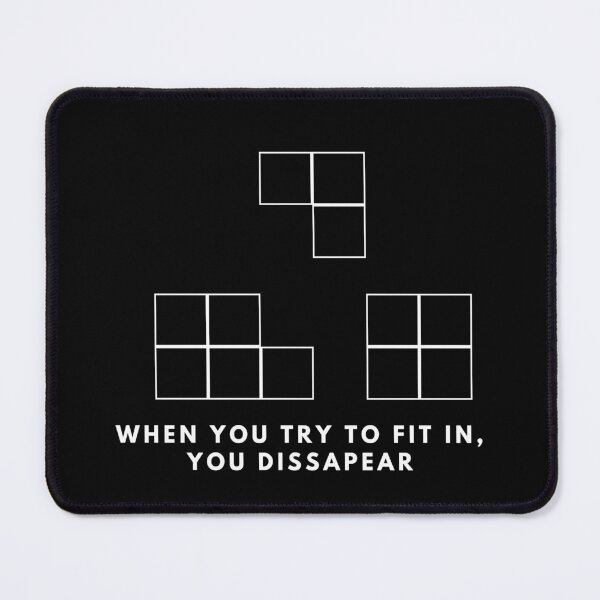 Item preview, When you try to fit in, you disappear designed and sold by Majkel & Majkel.