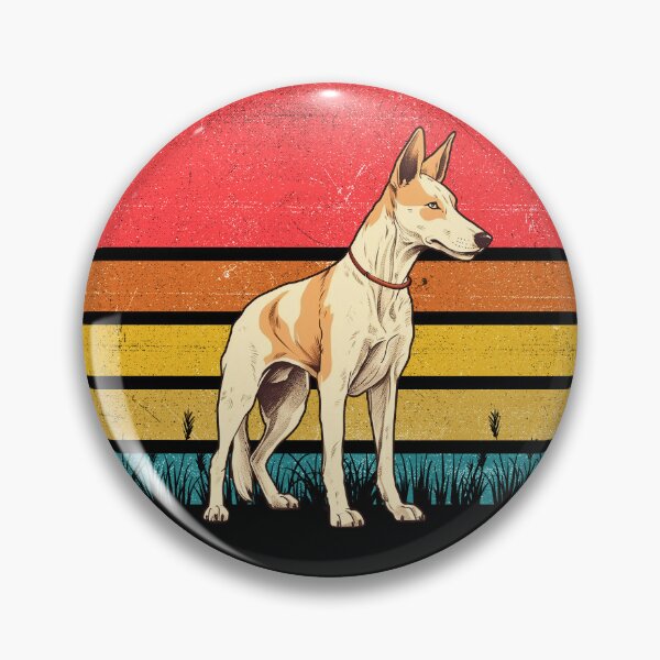 Item preview, Ibizan Hound Vintage Retro Sunset designed and sold by rafaeltto.