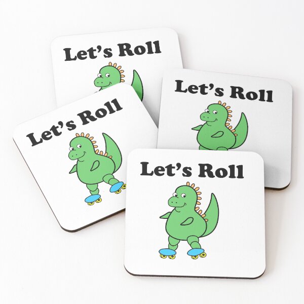 Item preview, Cute Dinosaur Lets Roll  designed and sold by DinoKate.