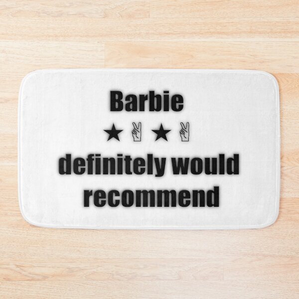 Artikelvorschau, Barbie würde T_shirt auf jeden Fall empfehlen entworfen und verkauft von The Happiness Market .