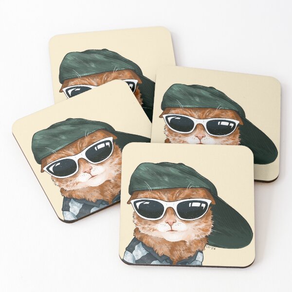 Item preview, cool dude designed and sold by pricklyparrot.