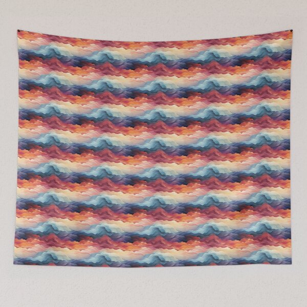 Item preview, Colorful Waves designed and sold by Lumistica.